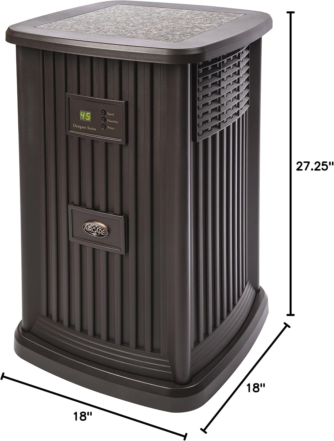 AIRCARE Digital Whole-House Pedestal-Style Evaporative Humidifier (Espresso)