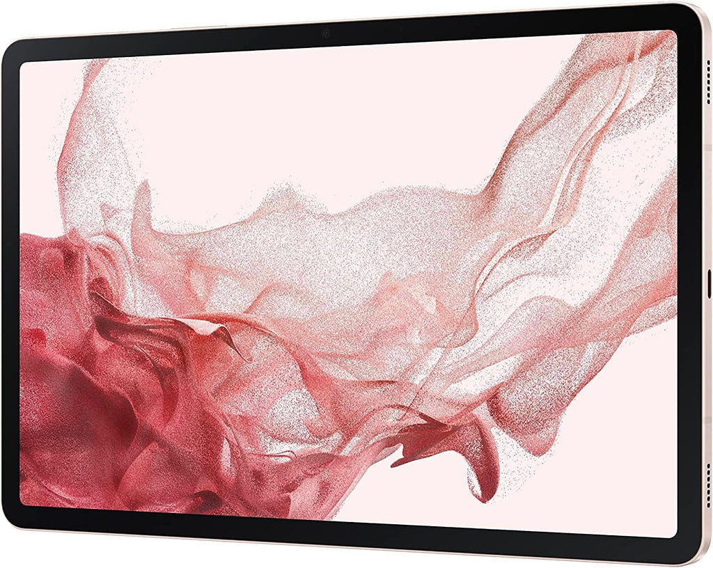SAMSUNG Galaxy Tab S8 Android Tablet, 11' LCD Screen, 256GB Storage, Qualcomm Snapdragon, S Pen Included, All-Day Battery Ultra Wide Camera, DeX Productivity, Pink Gold (Renewed)