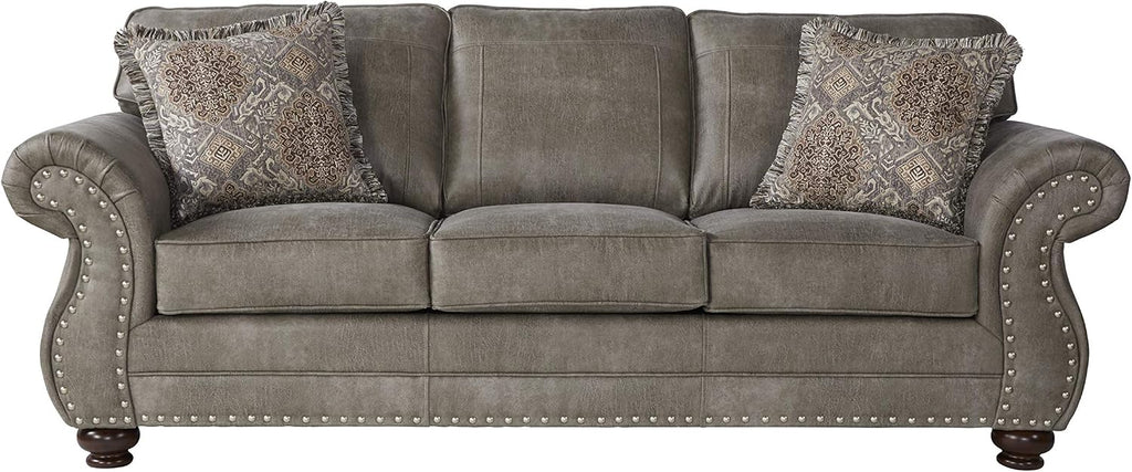 Roundhill Furniture Leinster Sofas, Gray