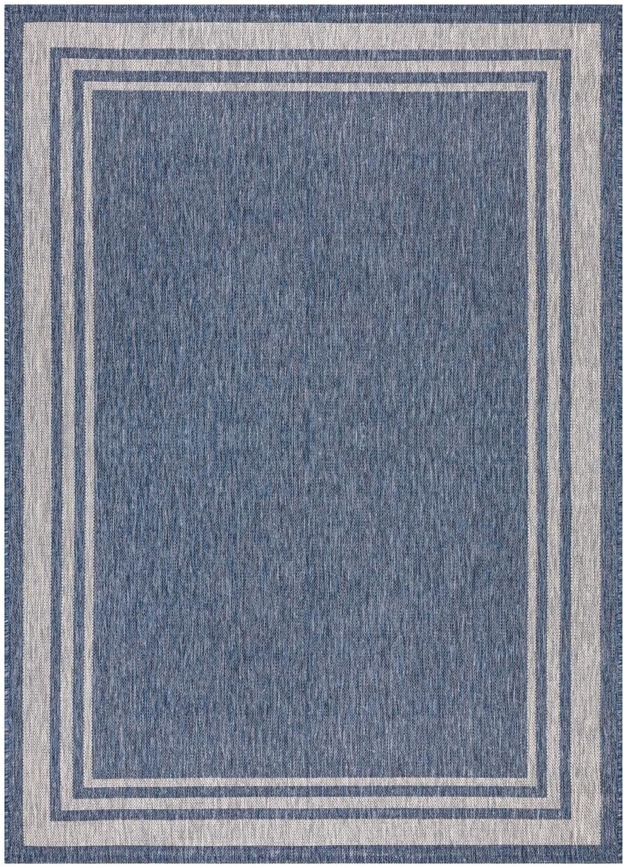 Keen Home Design Terrace Outdoor Area Rug - 9x12 Washable Indoor/Outdoor Rug for Patio, Kitchen, Balcony, Beach, Garden, Deck and Porch, Size: 8'10'x12'
