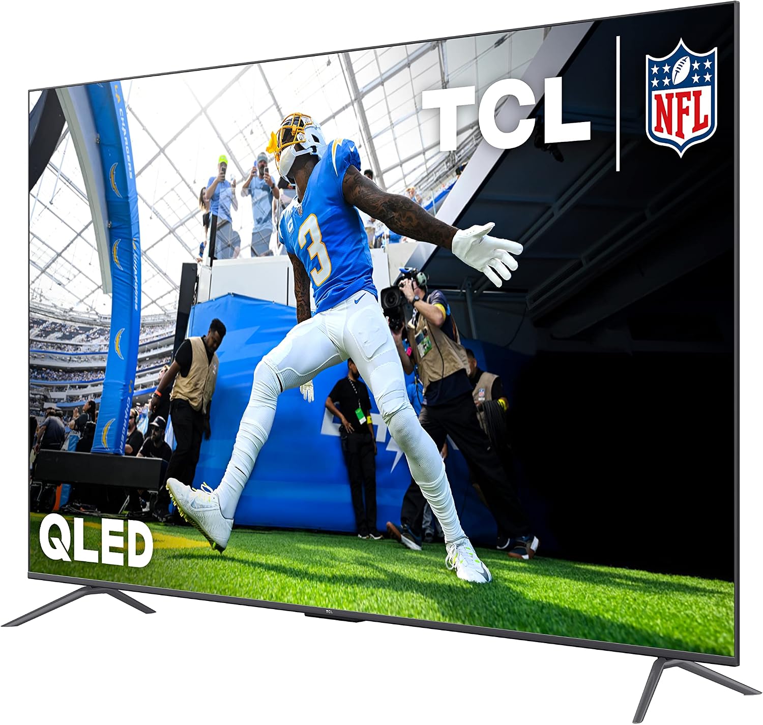 TCL 75-Inch Q6 QLED 4K Smart TV with Google (75Q650G, 2023-Model) Dolby Vision, Atmos, HDR Pro+, Game Accelerator Enhanced Gaming, Voice Remote, Works Alexa, Streaming UHD Television