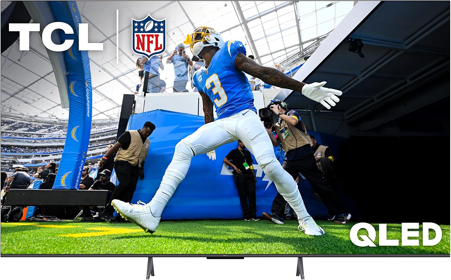 TCL 75-Inch Q6 QLED 4K Smart TV with Google TV (75Q650G, 2023 Model) Dolby Vision, Dolby Atmos, HDR Pro+, Game Accelerator Enhanced Gaming, Voice Remote, Works with Alexa, Streaming UHD Television