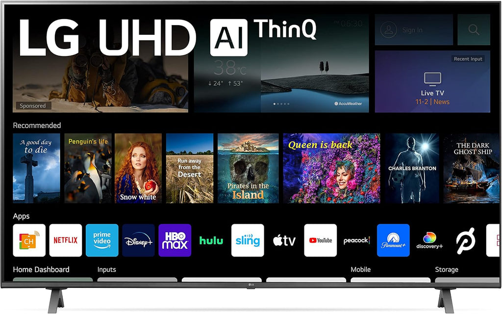 LG 55-Inch Class UQ9000 Series Alexa Built-in 4K Smart TV (3840 x 2160), 60Hz Refresh Rate, AI-Powered 4K, Cloud Gaming (55UQ9000PUD, 2022)