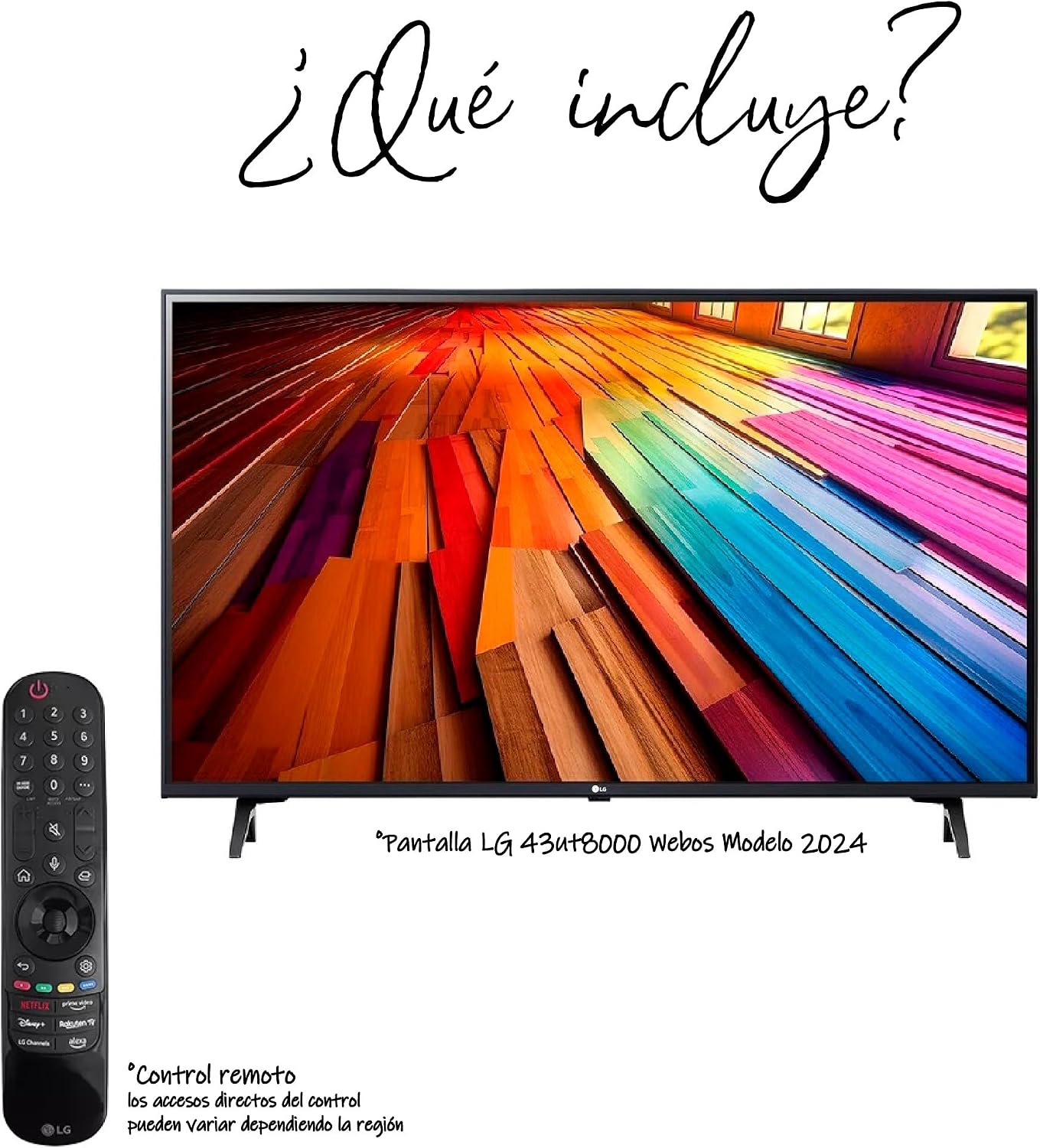 LG 43' UT8000 Series LED 4K UHD Smart webOS TV 43UT8000AUA