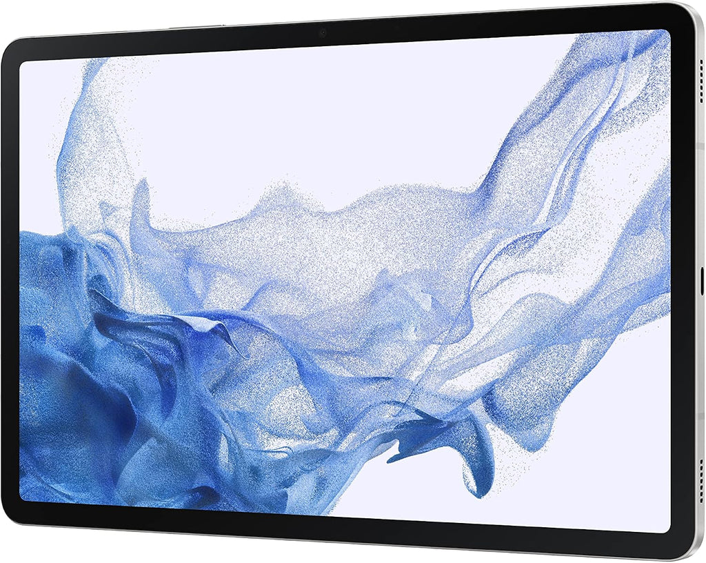 SAMSUNG Galaxy Tab S8+ Android Tablet, 12.4'' Large AMOLED Screen, 128GB Storage, Wi-Fi 6E, Ultra Wide Camera, S Pen Included, Long Lasting Battery, Silver (Renewed)