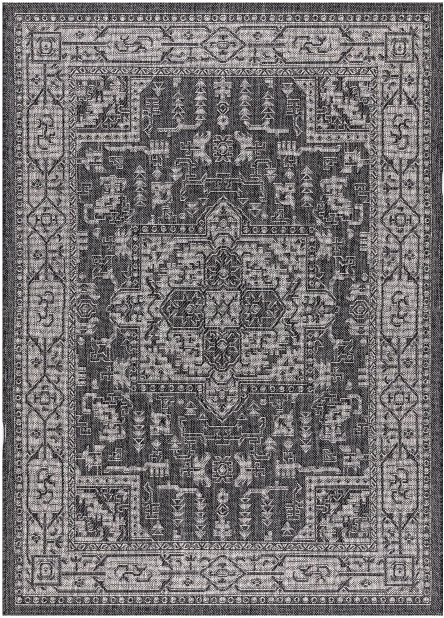 Keen Home Design Terrace Outdoor Area Rug - 9x12 Washable Indoor/Outdoor Rug for Patio, Kitchen, Balcony, Beach, Garden, Deck and Porch, Size: 8'10'x12'