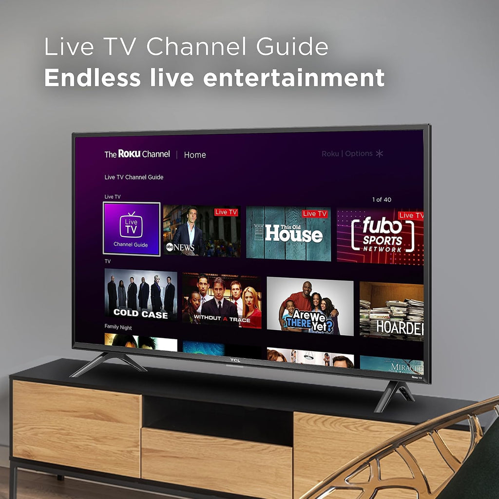 TCL 40' Class 3-Series Full HD 1080p LED Smart Roku TV - 40S355