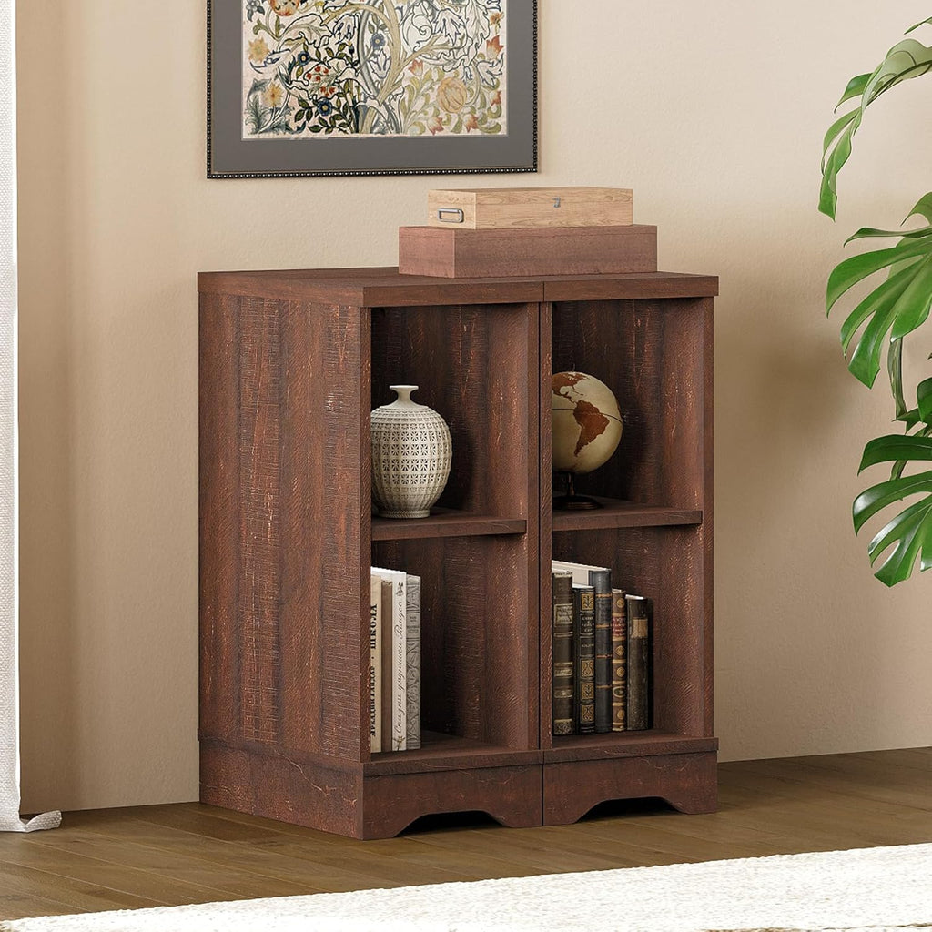 WAMPAT Modern Farmhouse 3 in 1 TV Stand for up to 95' TVs,Wood Media TV Console Table with Storage Cabinets and Sliding Barn Doors,Entertainment Center for Living Room Bedroom,Rustic Brown