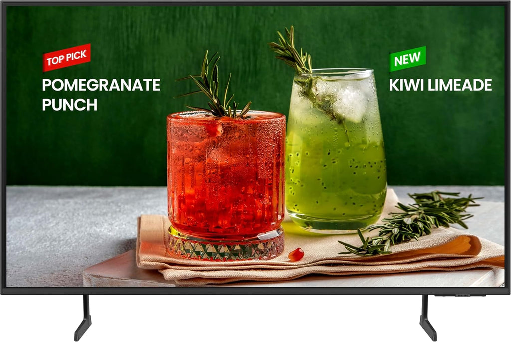 Samsung 43-Inch Class Crystal UHD 4K Bed-H Series HDR Business Pro TV w/ 3-Sided Bezel-Less Slim Design, Use for Digital Signage Displays, Commercial TV, Alexa Built-in, LH43BEDHLGFXGO