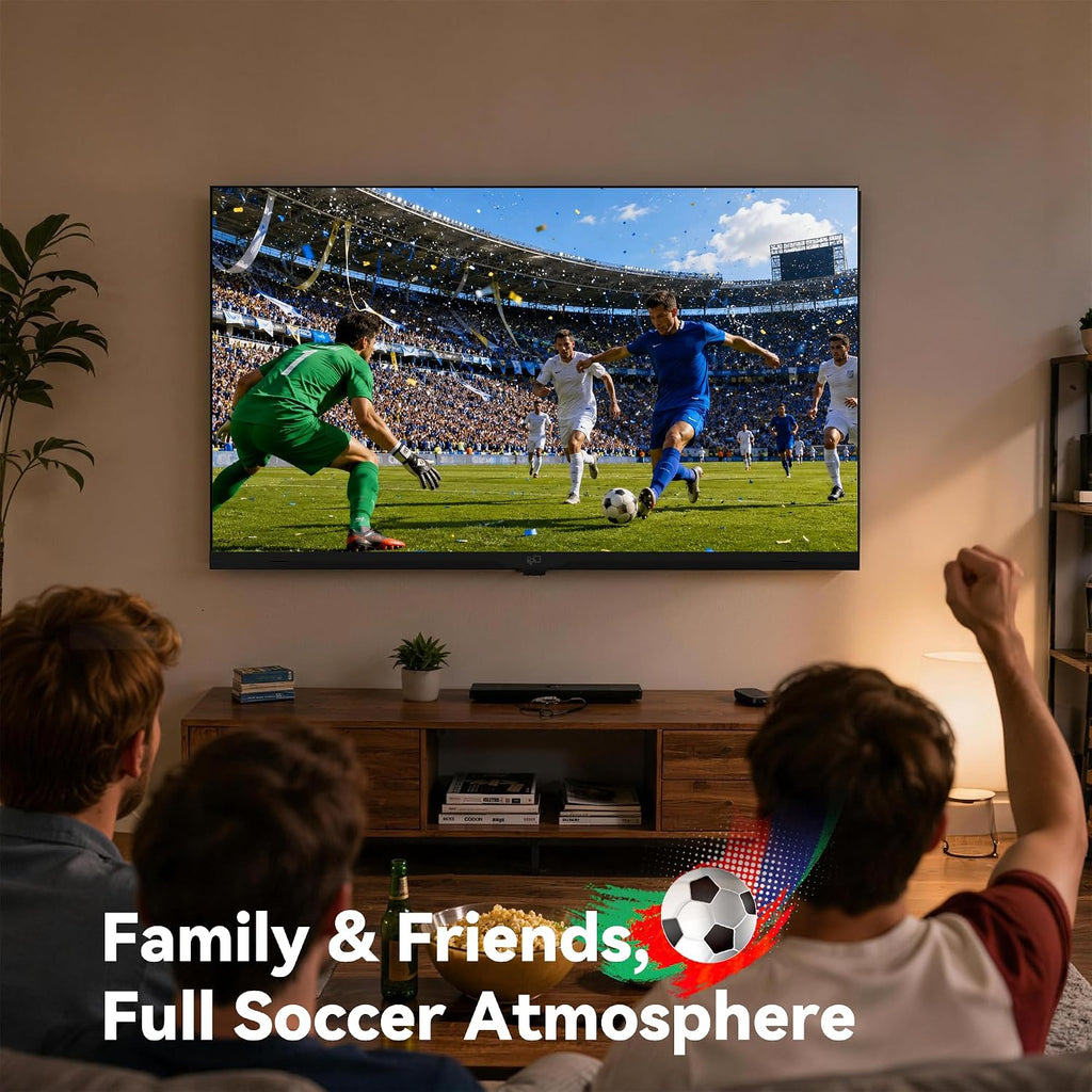 FPD Smart TV 43 Inch, 1080p FHD Television Powered by Tizen OS Compatible with Samsung TV Plus, Dolby Audio, HDR 10, SmartThings, Miracast, Gaming Hub, Voice Control Flat Screen TV (AT43-P1)