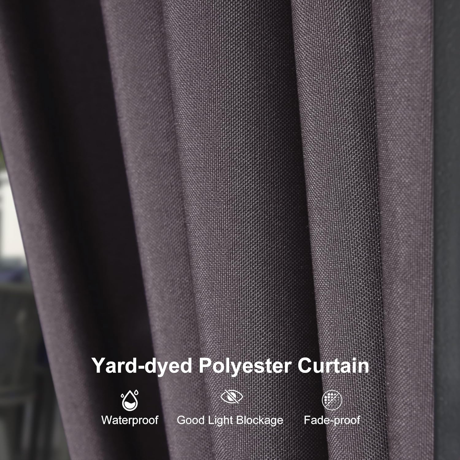 PURPLE LEAF 8'x10' Hardtop Gazebo with Lights Permanent Galvanized Steel Double Roof Outdoor Patio Pavilion Including Netting and Curtains for Garden Backyard Grey
