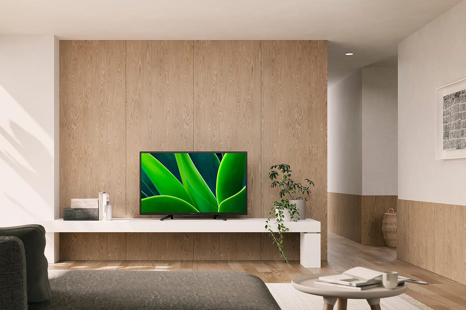 Sony 32 Inch 720p HD LED HDR TV W830K Series with Google TV and Google Assistant-2022 Model, Black