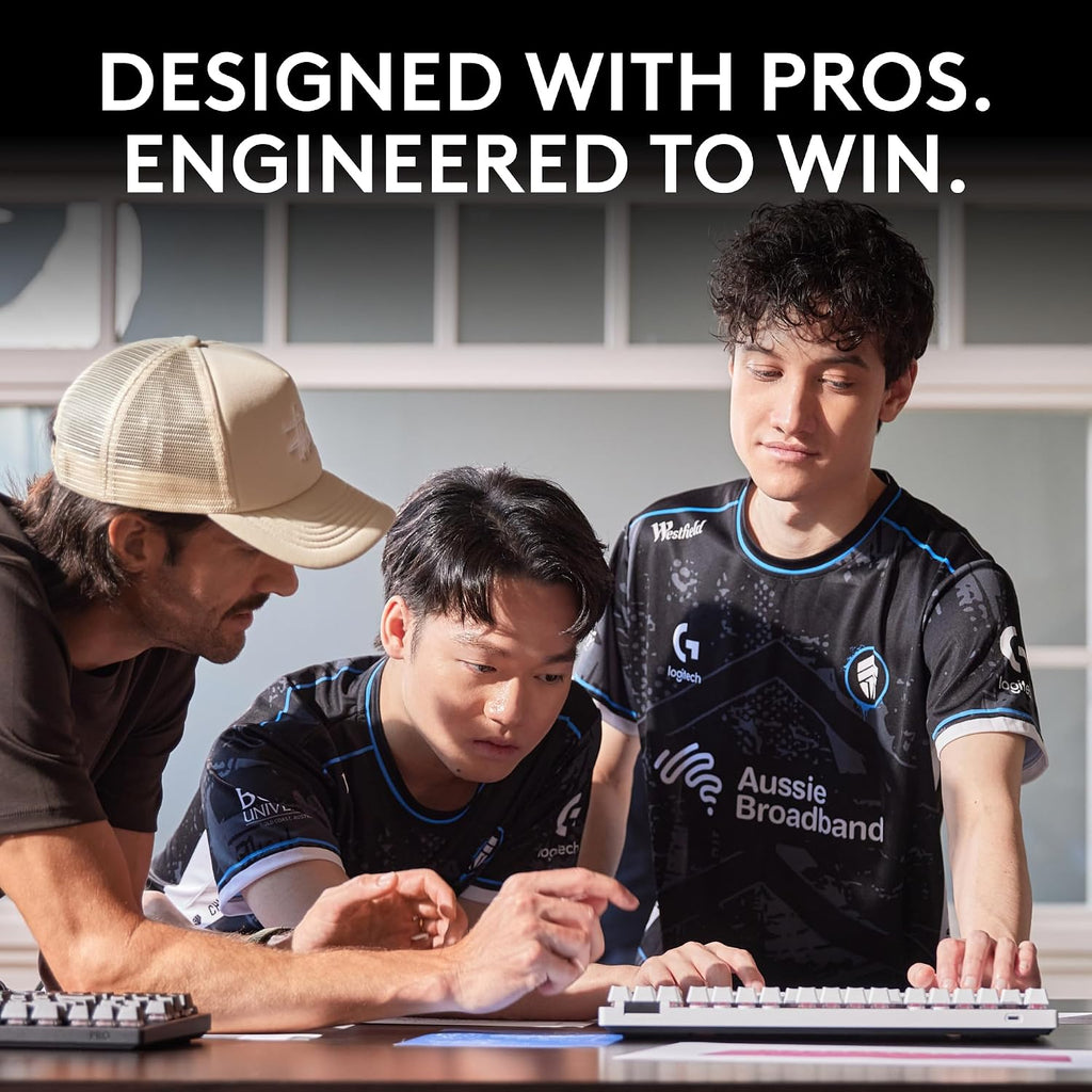 Logitech G PRO X TKL Rapid (Tenkeyless) Wired Gaming Keyboard: Magnetic Analog Switches with Rapid Trigger, Lightsync RGB, Detachable USB-C Cable, Volume Roller & Media Buttons - Black