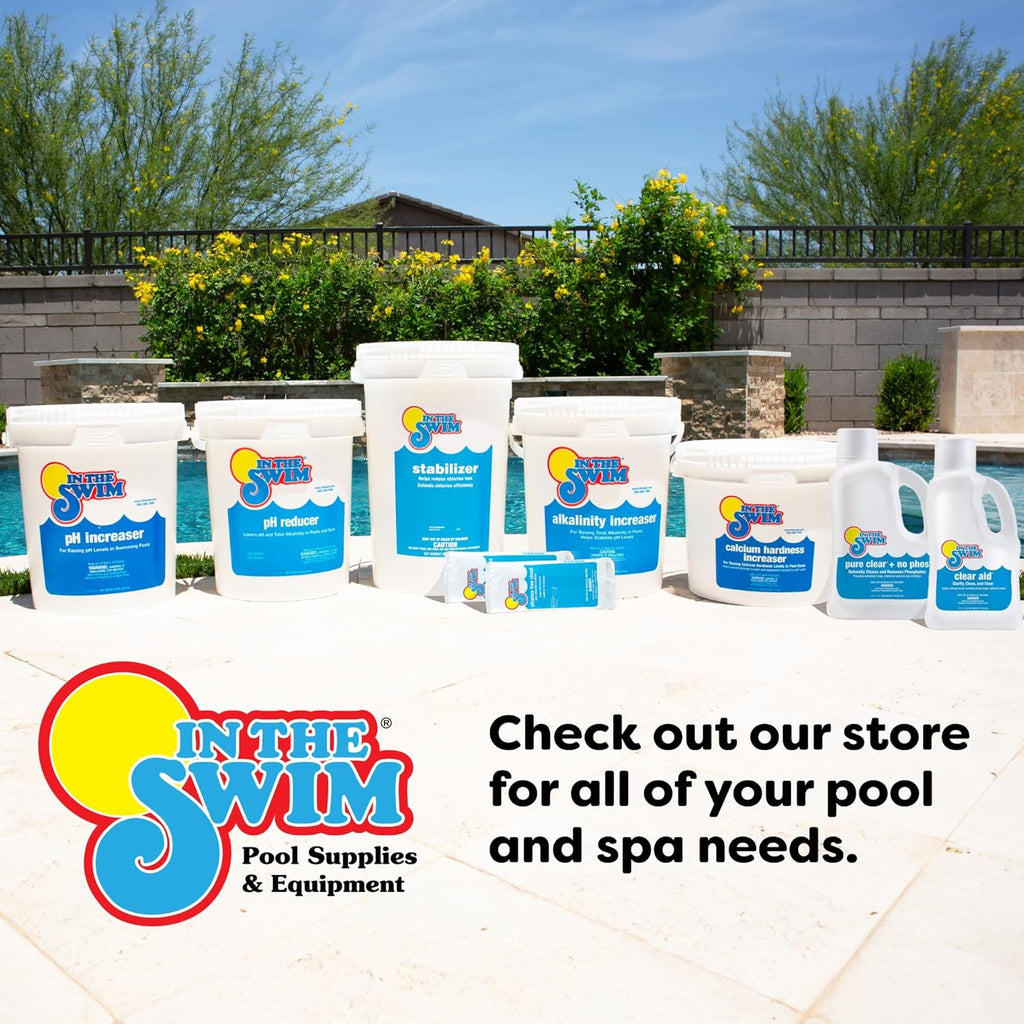 In The Swim Sparkle Plus Pool Clarifier Cube – Clear Cloudy Pool Water Fast - Safe for Saltwater & Chlorine Pools - 6 Ounce - 4 Pack