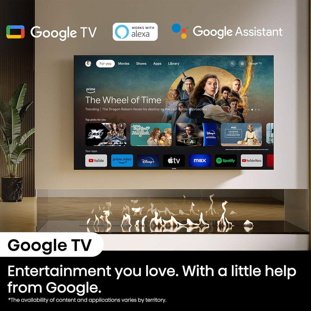 Hisense 100-Inch Class U7 Series ULED 4K UHD Google Smart TV (100U76N, 2024 Model) - QLED, Native 144Hz, Motion Rate 480, Dolby Vision, Full Array Local Dimming, Game Mode Pro, Alexa Compatibility