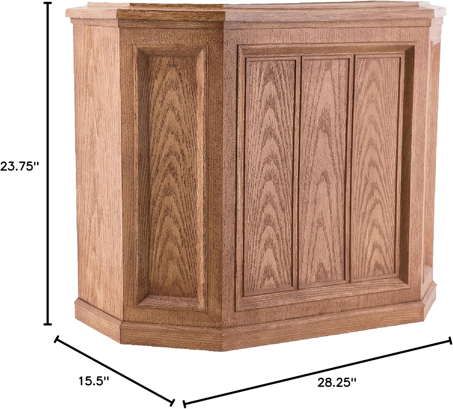 AIRCARE 696 400HB Digital Whole-House Console-Style Evaporative Humidifier, Light Oak