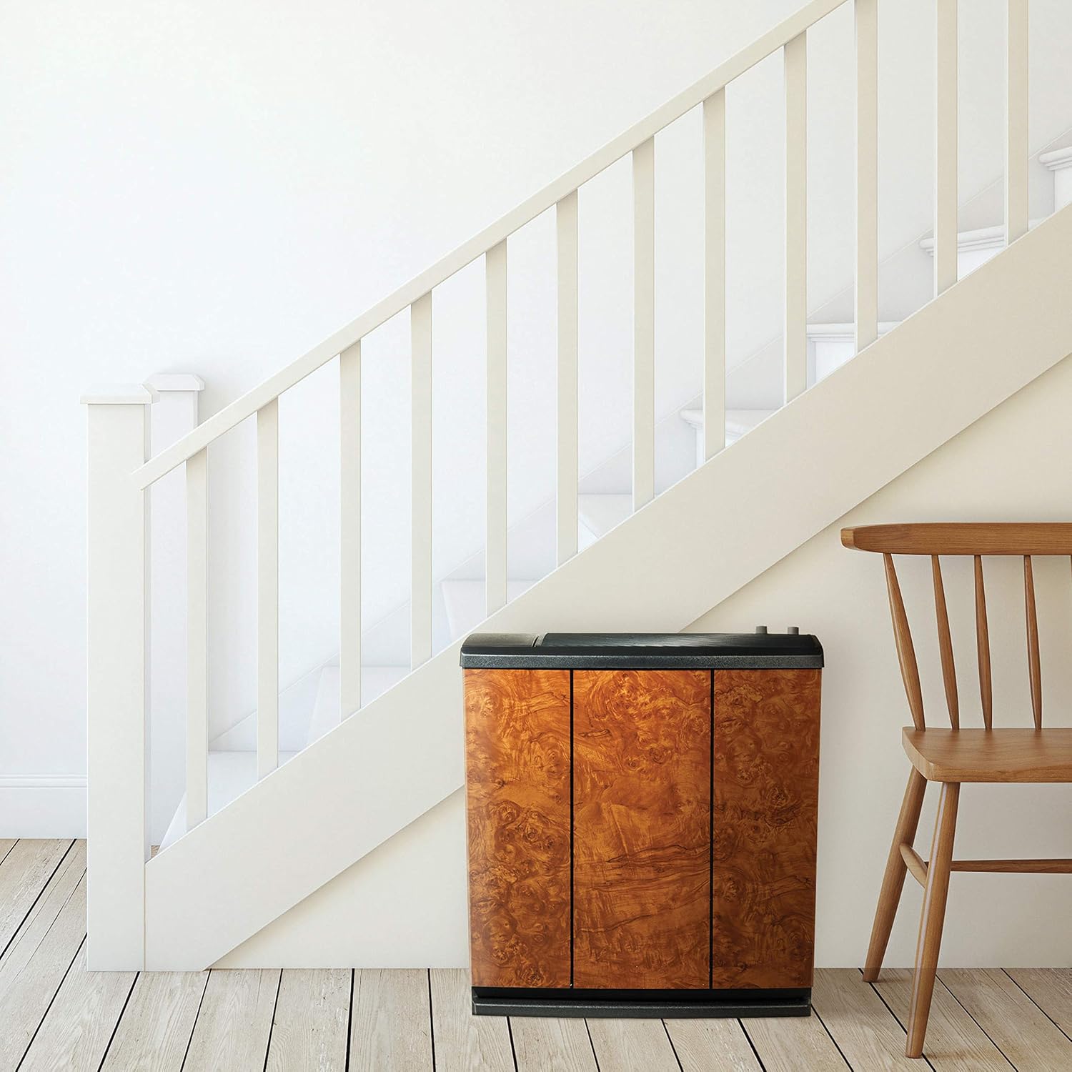 AIRCARE Digital Whole-House Console-Style Evaporative Humidifier (Oak Burl)