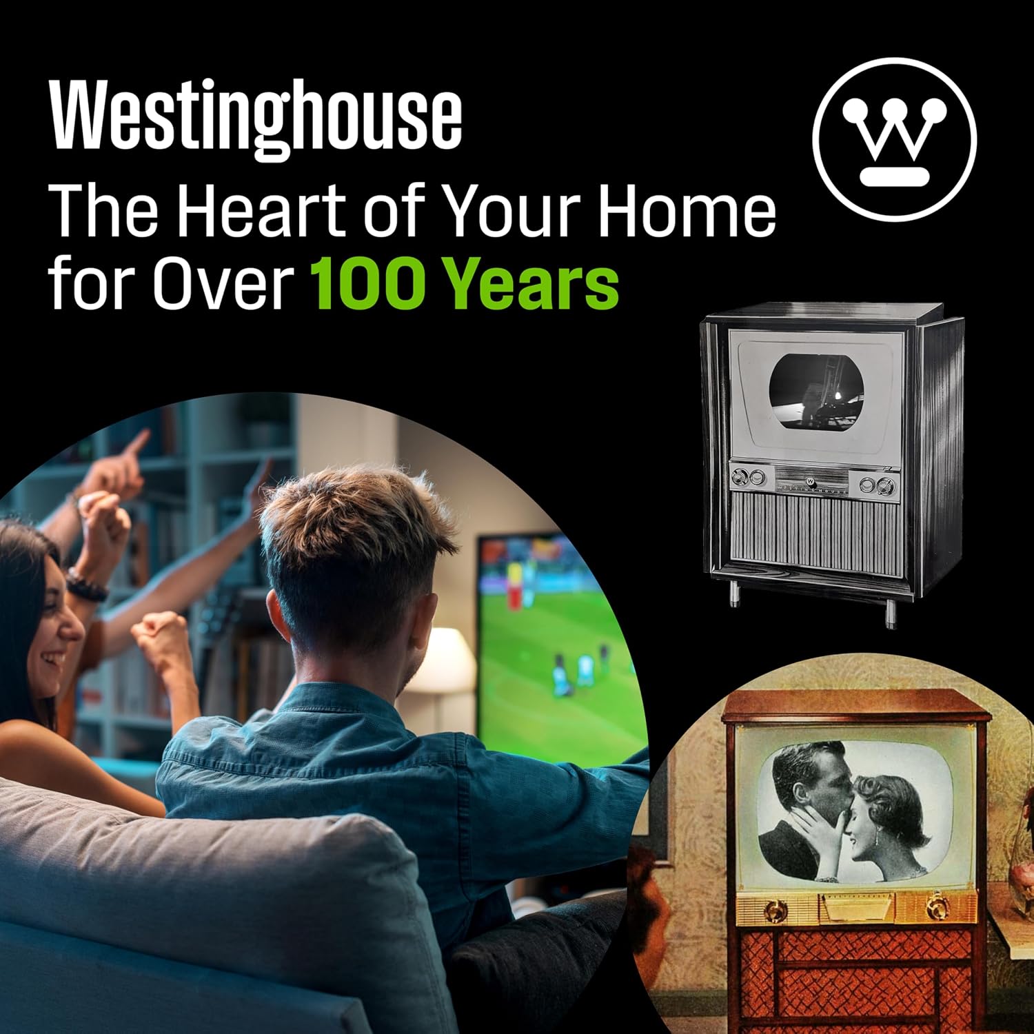 Westinghouse Roku TV - 40 Inch Smart TV, FHD QLED Television w/Dolby Digital+, Wi-Fi & Mobile App Connectivity, Flat Screen, Bluetooth, Compatible w/Apple AirPlay, Alexa, & Google Assistant