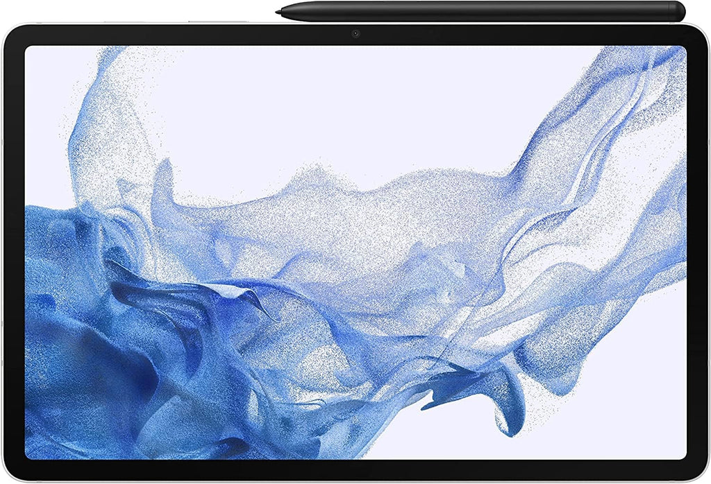 SAMSUNG Galaxy Tab S8 Android Tablet, 11~'' LCD Screen, 256GB Storage, Qualcomm Snapdragon, S Pen Included, All-Day Battery Ultra Wide Camera, DeX Productivity, Silver SM-X700 (Renewed)