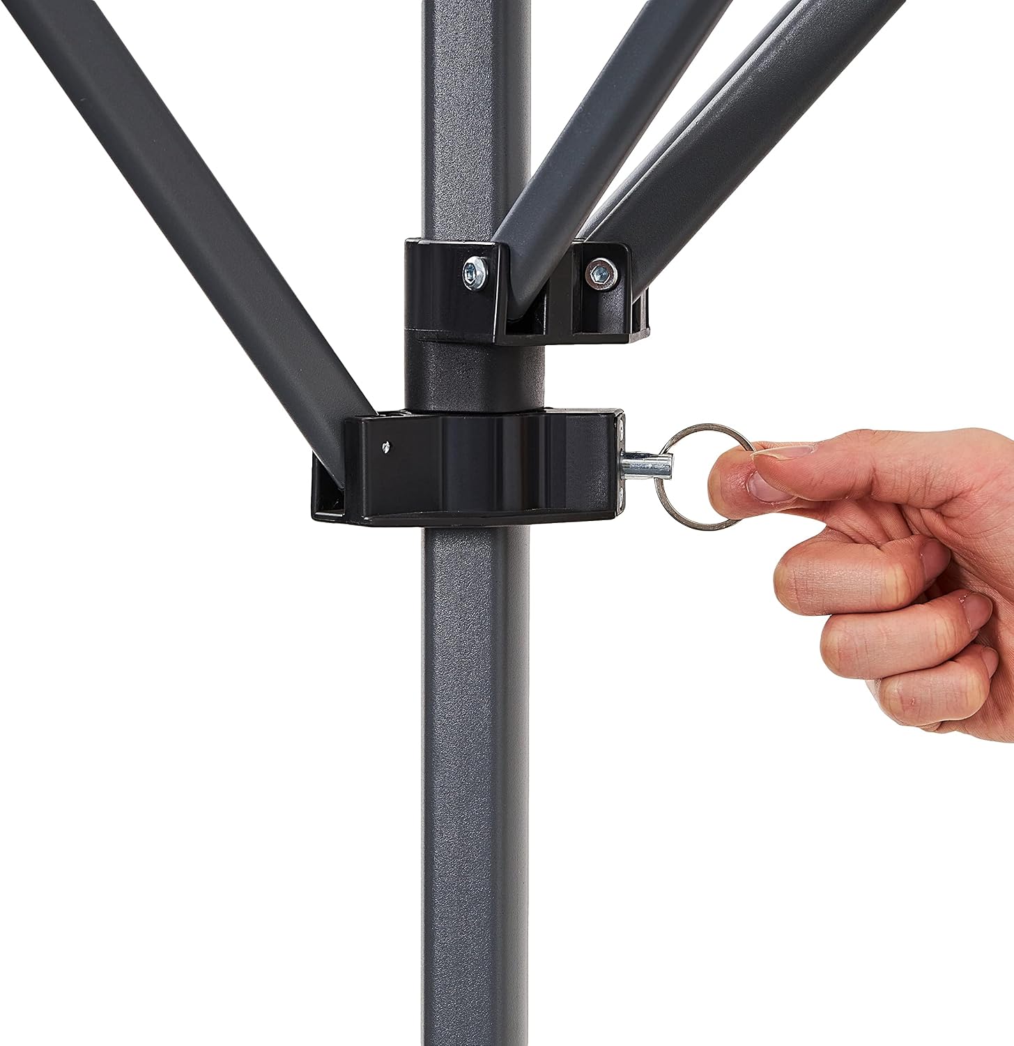 Topeakmart 10x17 Pop-up Gazebo Canopy 2-Tiered with Tilt Angle-Adjustable Double Awnings, Single-Person Setup Instant Canopy, Perfect for 12-18 People