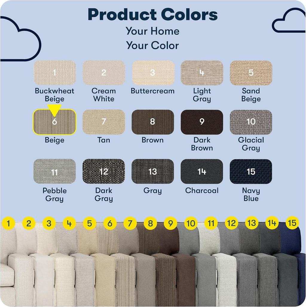 Serta Palisades 78' Track Arm Sofa, Easy Care Polyester, Soft Pillow Back, Pocket Coil Seat Cushions, Removable Covers, Loveseat or Couch for Small Spaces, Living Rooms or Bedrooms, Beige