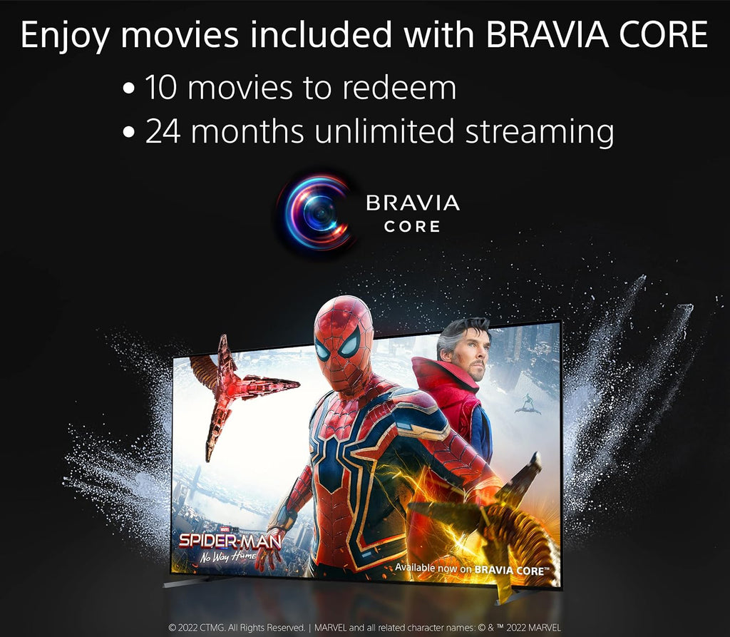 Sony 42 Inch 4K Ultra HD TV A90K Series: BRAVIA XR OLED Smart Google TV with Dolby Vision HDR and Exclusive Features for The Playstation® 5 XR42A90K- Latest Model,Black