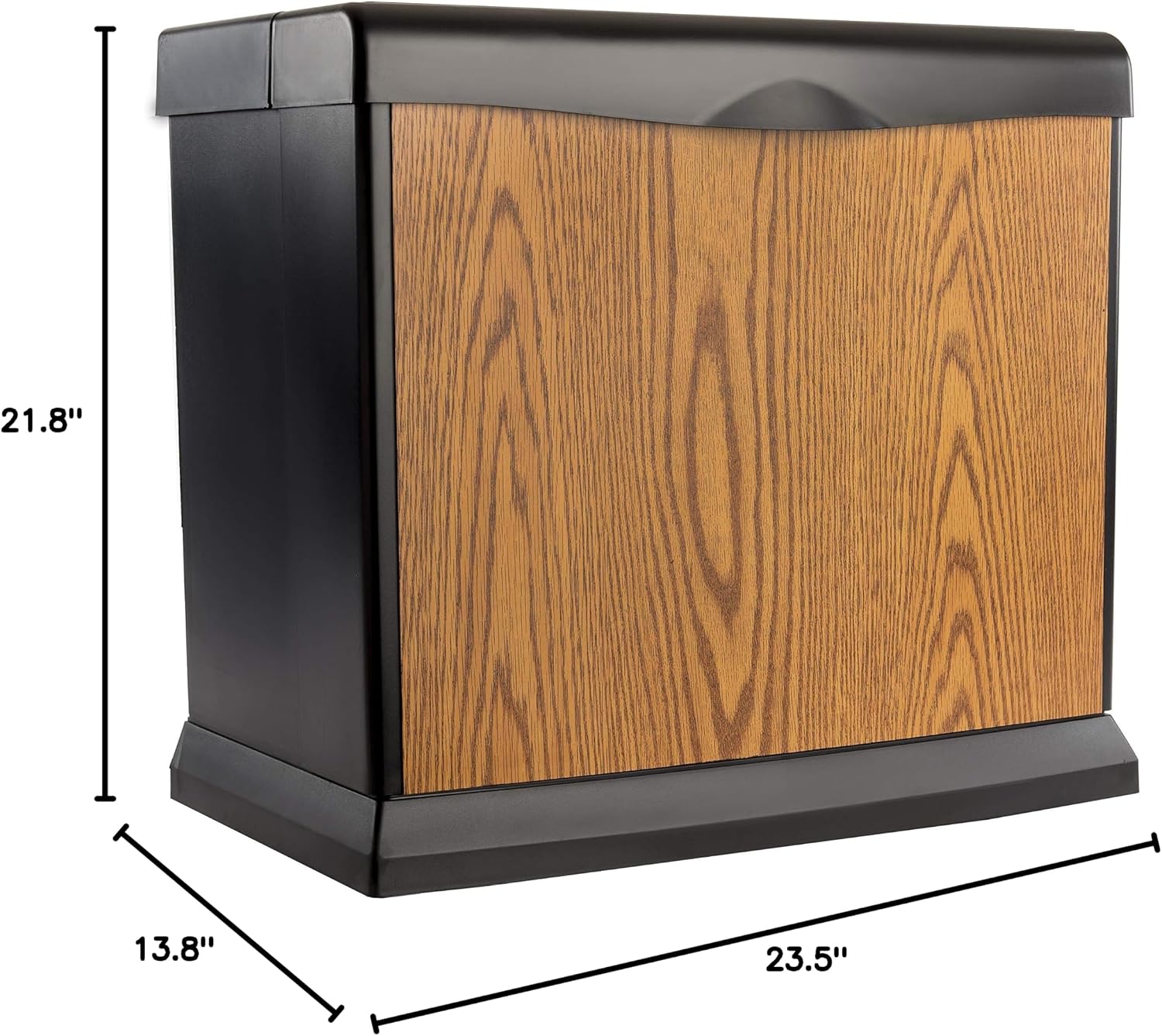 AIRCARE Valiant Digital Whole-House Console-Style Evaporative Humidifier (Honey Oak)