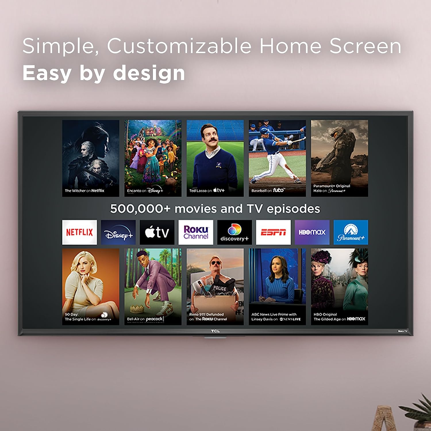TCL 40' Class 3-Series Full HD 1080p LED Smart Roku TV - 40S355