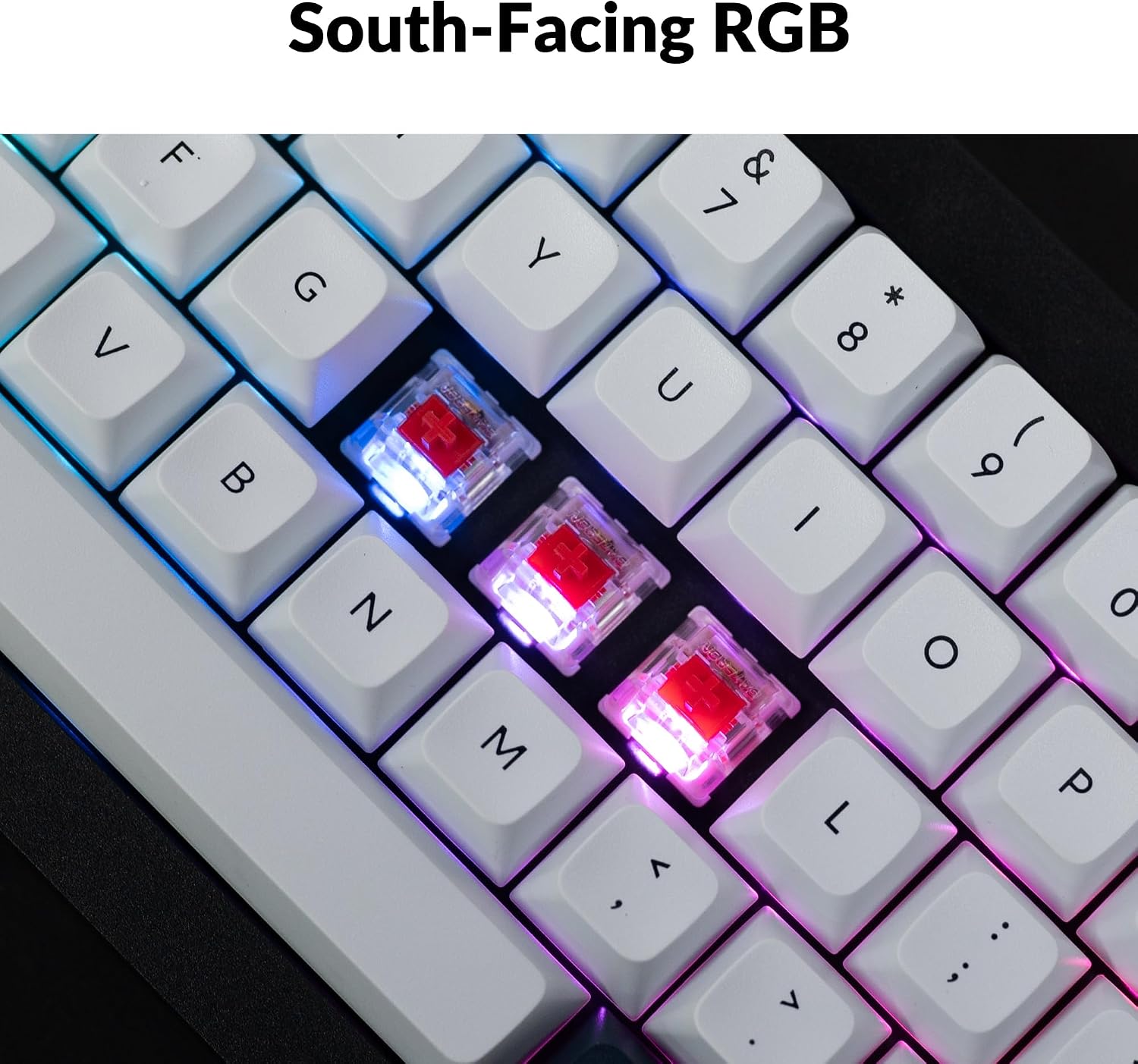 Keychron Q2 Max Wireless Custom Mechanical Gaming Keyboard, QMK/VIA Programmable Knob 2.4 GHz/Bluetooth 5.1/Wired, 65% Compact RGB Hot-Swap with Gateron Red Switch for Mac Windows Linux - Black