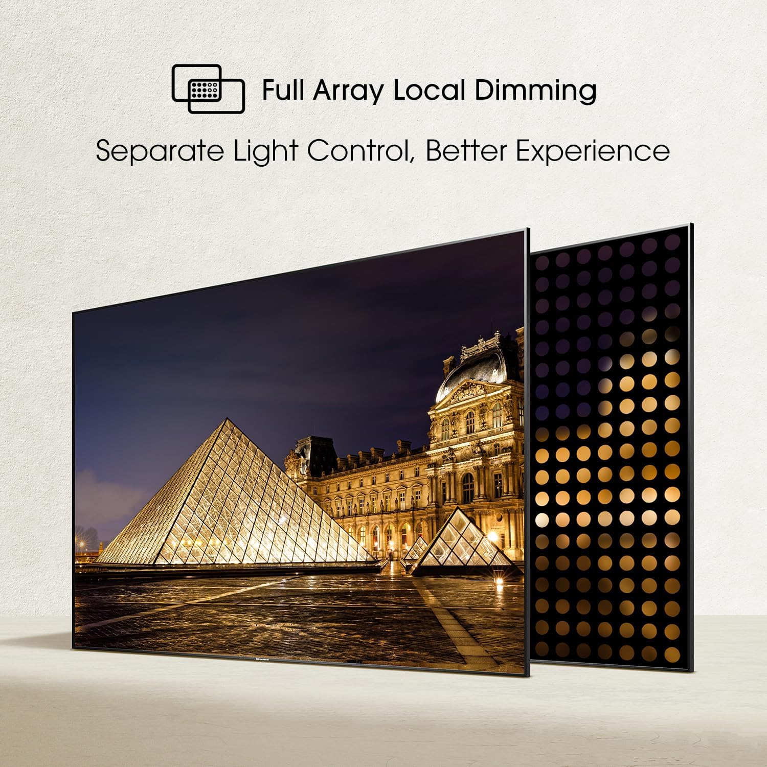 Hisense 75' Class U6 Series ULED 4K UHD Smart Fire TV (75U6HF, 2024) - QLED, Full Array Local Dimming, 600-Nit, Dolby Vision HDR 10+, HDMI 2.1, MEMC, 240 Motion Rate with VRR, Alexa Compatibility