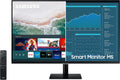 SAMSUNG M5 Series 27-Inch FHD 1080p Smart Monitor & Streaming TV (Tuner-Free), Netflix, HBO, Prime Video, & More, Apple Airplay, Bluetooth, Built-in Speakers, Remote Included (LS27AM500NNXZA)