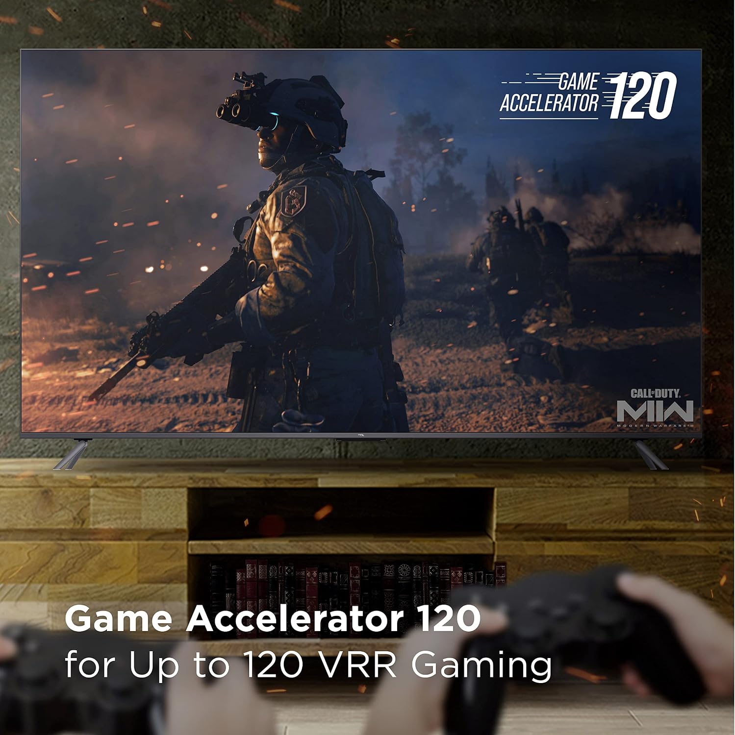 TCL 55-Inch Q6 QLED 4K Smart TV with Google TV (55Q650G, 2023 Model) Dolby Vision, Dolby Atmos, HDR Pro+, Game Accelerator Enhanced Gaming, Voice Remote, Works with Alexa, Streaming UHD Television