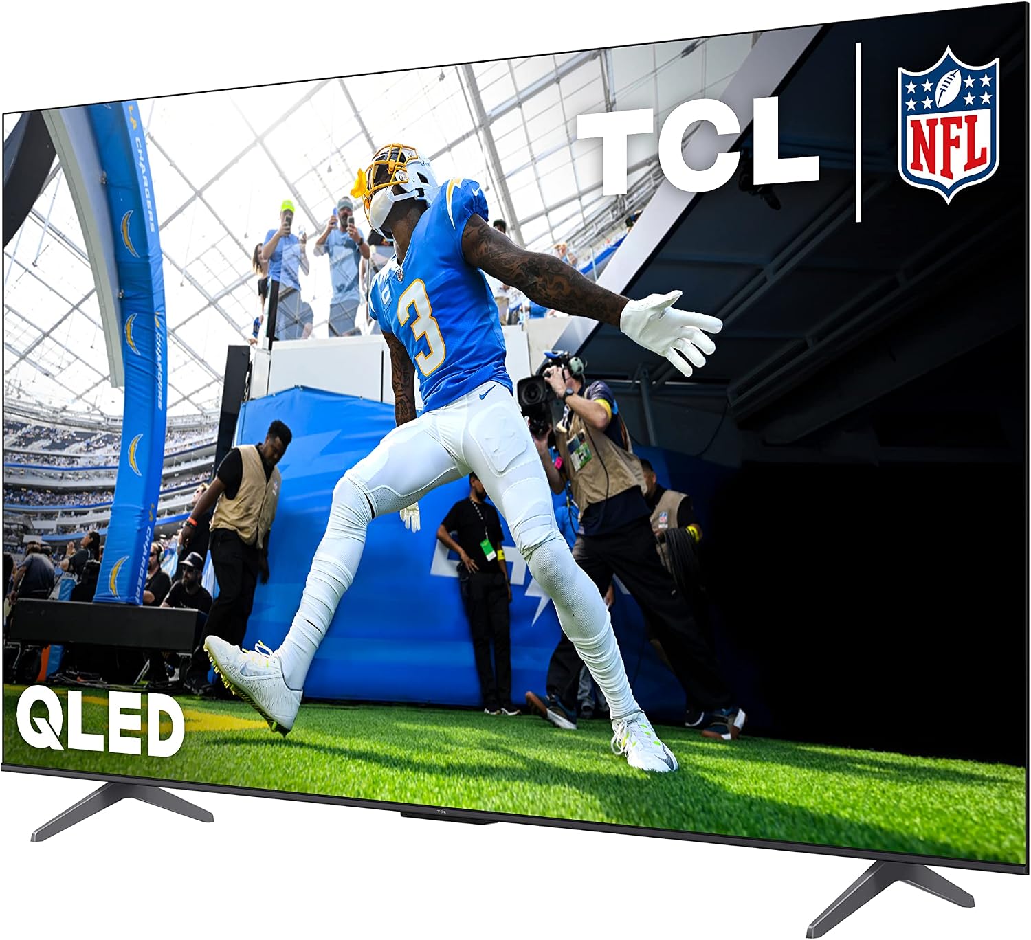 TCL 75-Inch Q6 QLED 4K Smart TV with Google TV (75Q650G, 2023 Model) Dolby Vision, Dolby Atmos, HDR Pro+, Game Accelerator Enhanced Gaming, Voice Remote, Works with Alexa, Streaming UHD Television