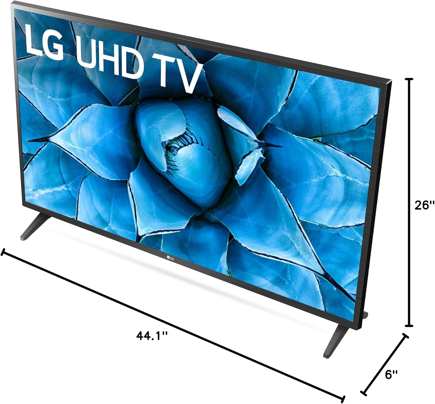 LG UN73 Series 43' Alexa Built-in, 4K UHD IPS Smart TV, Bluetooth Surround Ready, Apple Airplay 2, webOS with Magic Remote (43UN7300PUF, 2020)