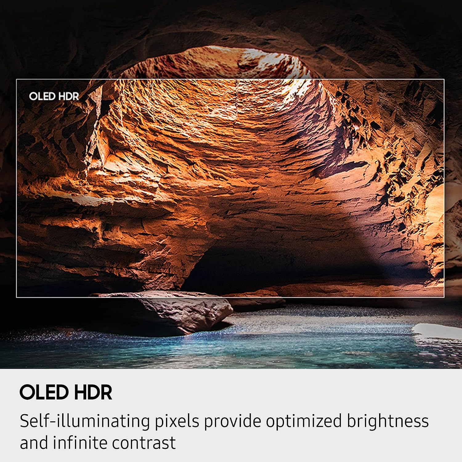 SAMSUNG QN55S85FAFXZA 55 Inch OLED HDR 4K Smart TV with a HW-B750F B Series Soundbar 5.1 Ch and Subwoofer (2025)