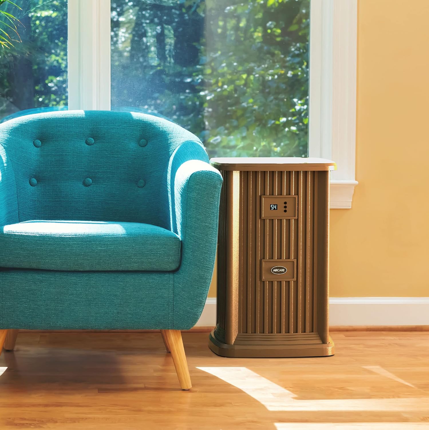AIRCARE Digital Whole-House Pedestal-Style Evaporative Humidifier (Nutmeg)