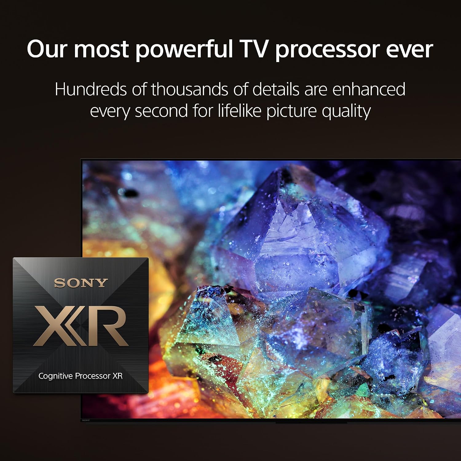 Sony QD-OLED 55 inch BRAVIA XR A95L Series 4K Ultra HD TV: Smart Google TV with Dolby Vision HDR and Exclusive Gaming Features for The PlayStation® 5 XR55A95L- Latest Model