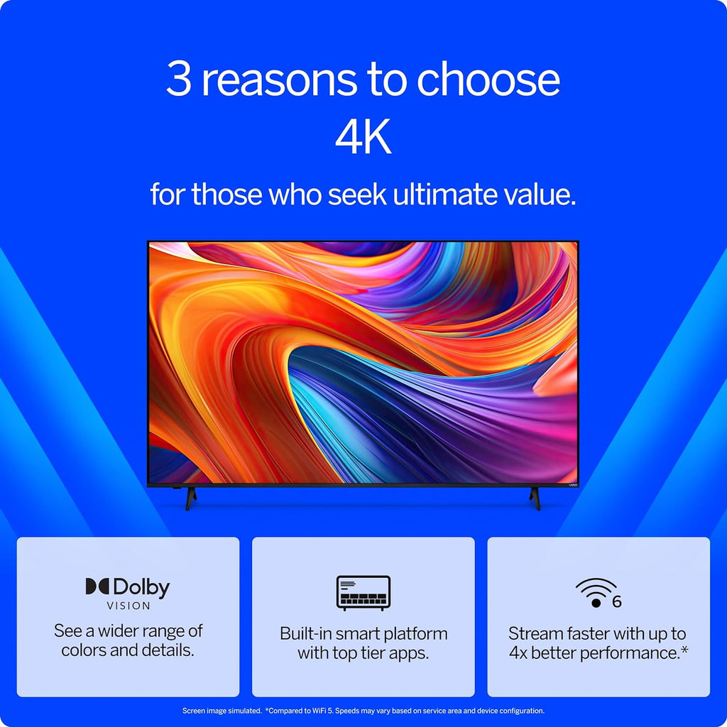 VIZIO 65' 4K HDR Smart TV