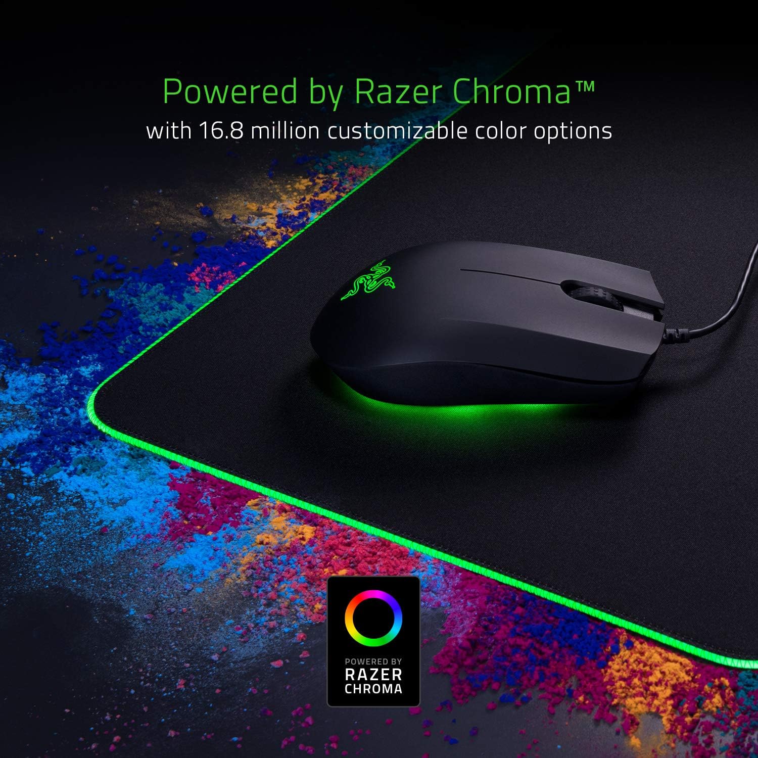 Razer Barracuda Wireless Gaming & Mobile Headset (PC, PlayStation, Switch, Android, iOS) (2nd Gen) Goliathus Extended Chroma Gaming Mousepad | Customizable Chroma RGB Lighting - Soft, Cloth Material