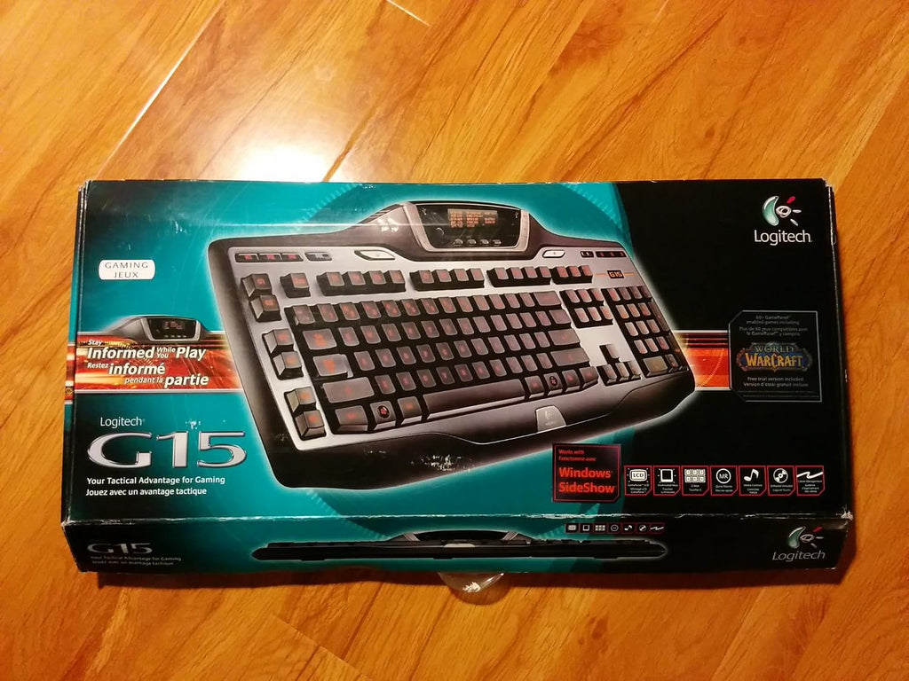 Logitech G15 Gaming Keyboard (Black)