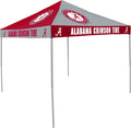 Logo Brands NCAA Alabama Crimson Tide 9 x 9 Foot Pinwheel Tailgating Canopy, Crimson/White, One Size,102-42C