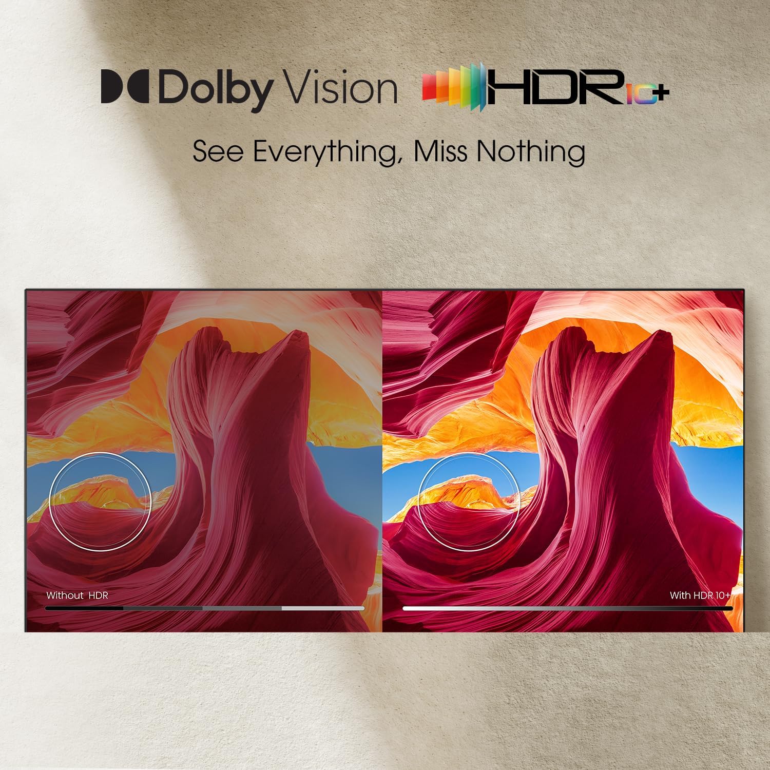 Hisense 65' Class U6 Series ULED 4K UHD Smart Fire TV (65U6HF, 2024) - QLED, Full Array Local Dimming, 600-Nit, Dolby Vision HDR 10+, HDMI 2.1, MEMC, 240 Motion Rate with VRR, Alexa Compatibility