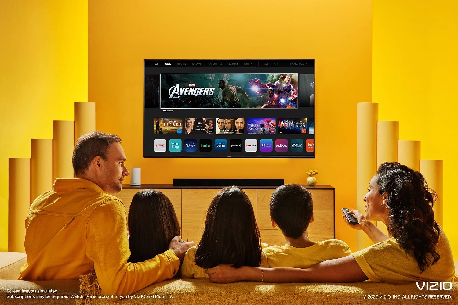 VIZIO V-Series 55'' Class (54.5'' Diag.) 4K HDR Smart TV (V555-H11)