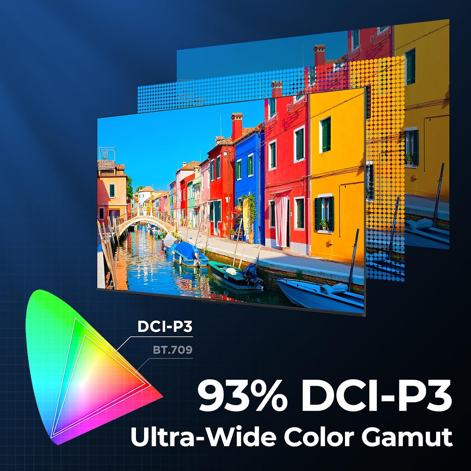 iFFALCON 55' 4K MiniLED Smart TV | PS5 & Xbox Ready, 4X HDMI 2.1 | Hotel, Home & Office Use | 144Hz VRR 240Hz, Dolby Vision Gaming, Dolby Atmos, IMAX Enhanced, Google TV, Alexa | 55U85