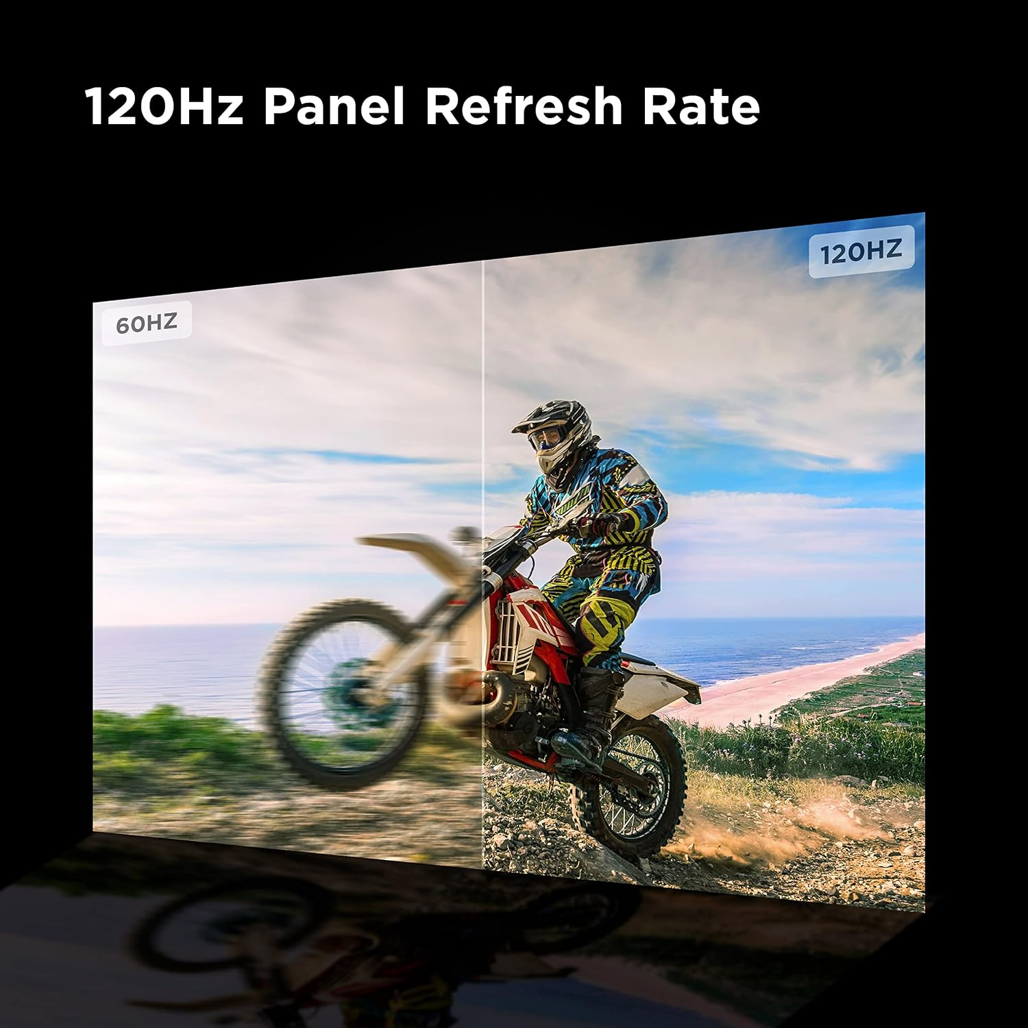 TCL 55-Inch Q7 QLED 4K Smart Google TV (55Q750G) 2023 Model with Dolby Vision & Atmos, HDR Ultra, 120Hz, Game Accelerator up to 240Hz, Voice Remote