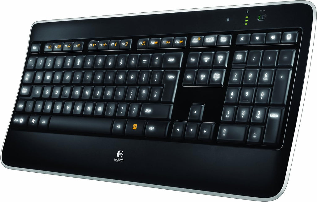 Logitech K800 Wireless Illuminated Keyboard