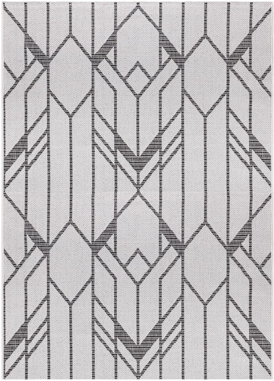 Keen Home Design Terrace Outdoor Area Rug - 9x12 Washable Indoor/Outdoor Rug for Patio, Kitchen, Balcony, Beach, Garden, Deck and Porch, Size: 8'10'x12'