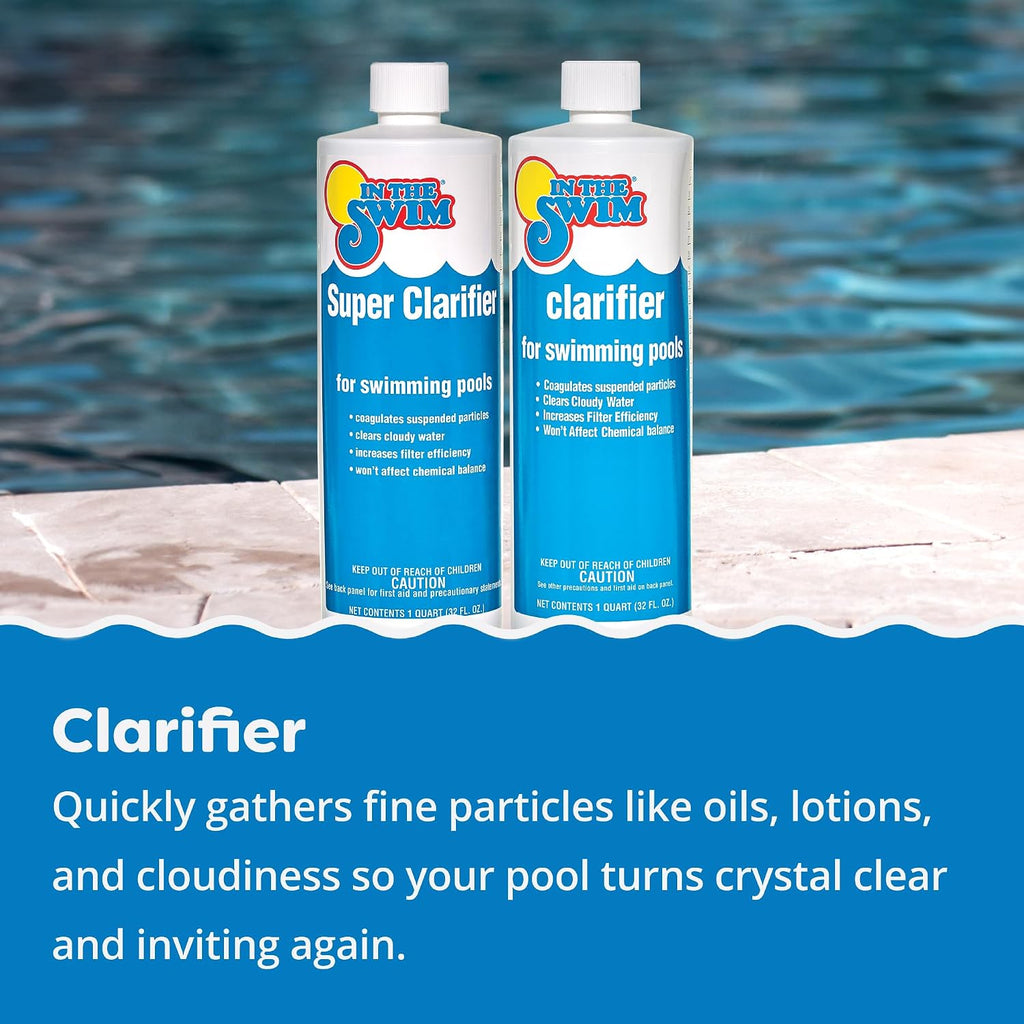 In The Swim Green Pool Rescue Kit - Removes Algae for Clear Water, Weekly Sparkle - Plus