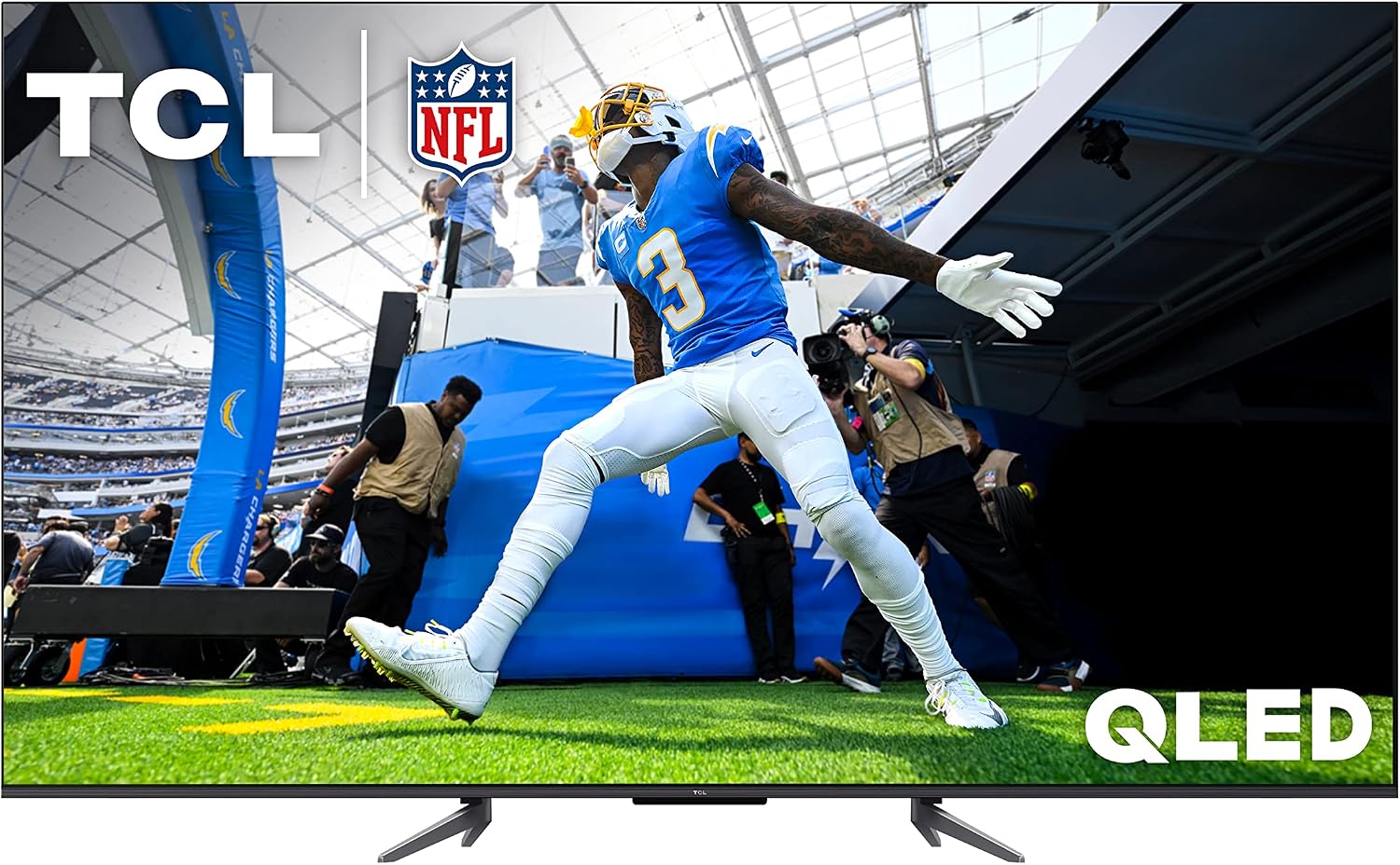 TCL 65-Inch Q6 QLED 4K Smart TV with Google TV (65Q650G, 2023 Model) Dolby Vision, Dolby Atmos, HDR Pro+, Game Accelerator Enhanced Gaming, Voice Remote, Works with Alexa, Streaming UHD Television