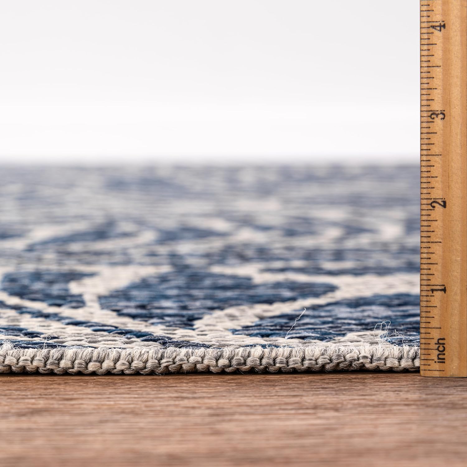 Keen Home Design Terrace Outdoor Area Rug - 6x9 Washable Indoor/Outdoor Rug for Patio, Kitchen, Balcony, Beach, Garden, Deck and Porch, Size: 6'x8'10'